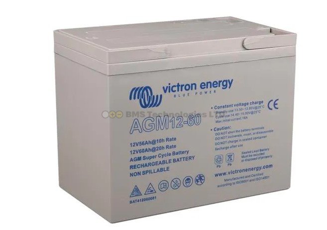 12V/60Ah AGM Super Cycle Batt. (M6)