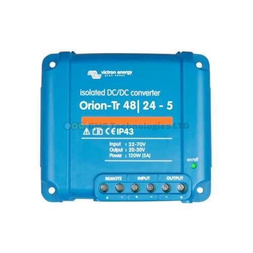 Orion-Tr 48/24-5A (120W) Isolated DC-DC converter