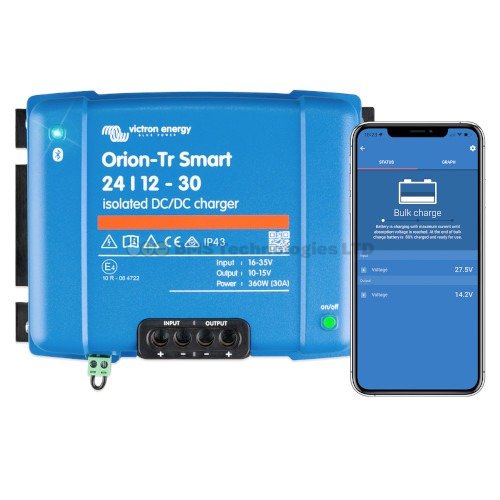 Orion-Tr Smart 24/12-30A Isolated DC-DC charger