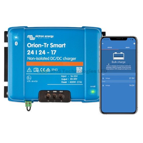 Orion-Tr Smart 24/24-17A Non-isolated DC-DC ch.